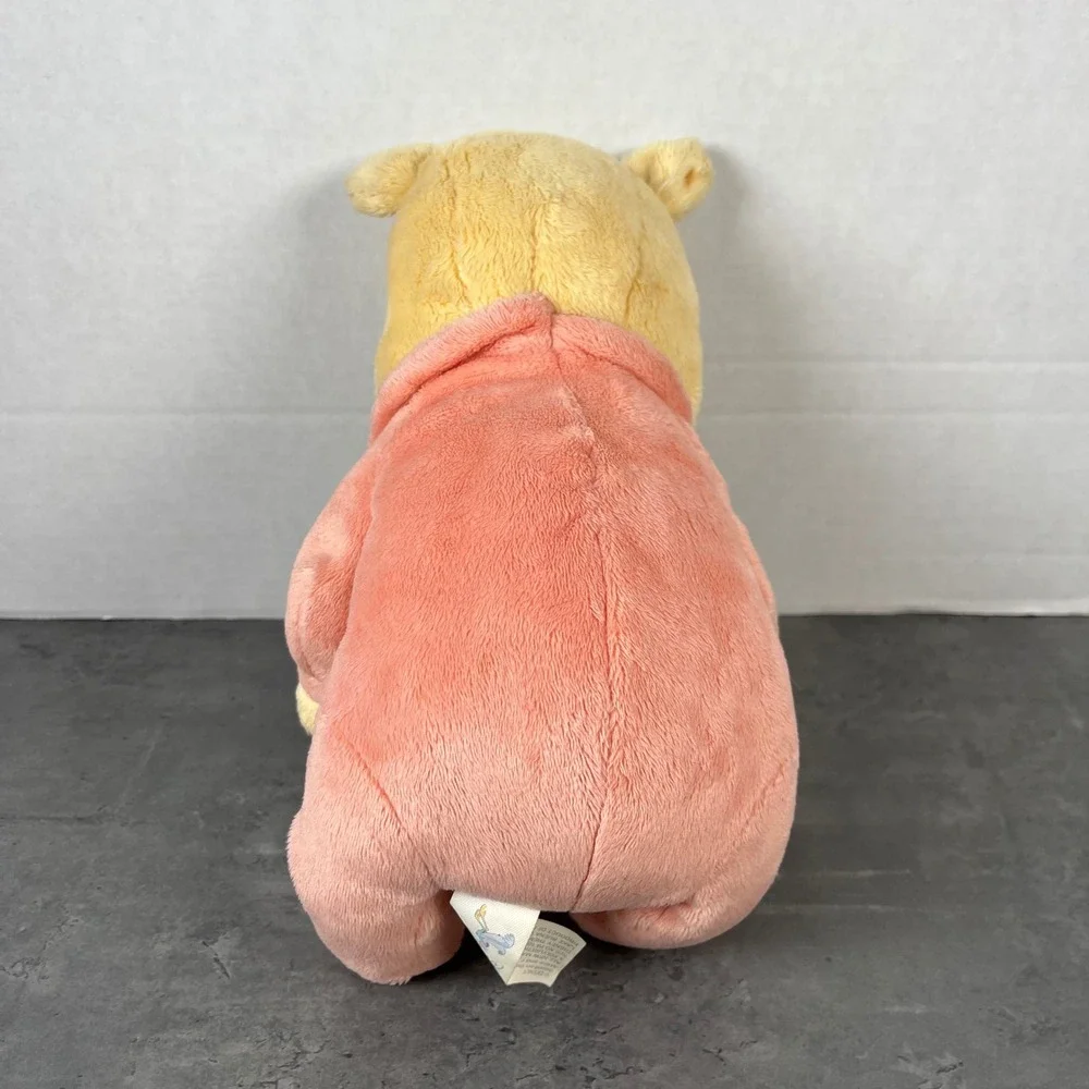 Disney's Babies Winnie the Pooh Plush Bear Peach Pajamas Disneyland Disney World